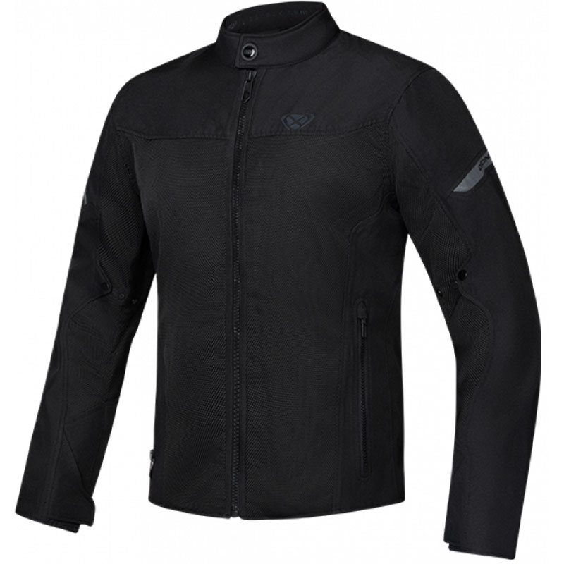 IXON Fresh Slim Μαύρο μπουφάν μοτοσικλέτας
