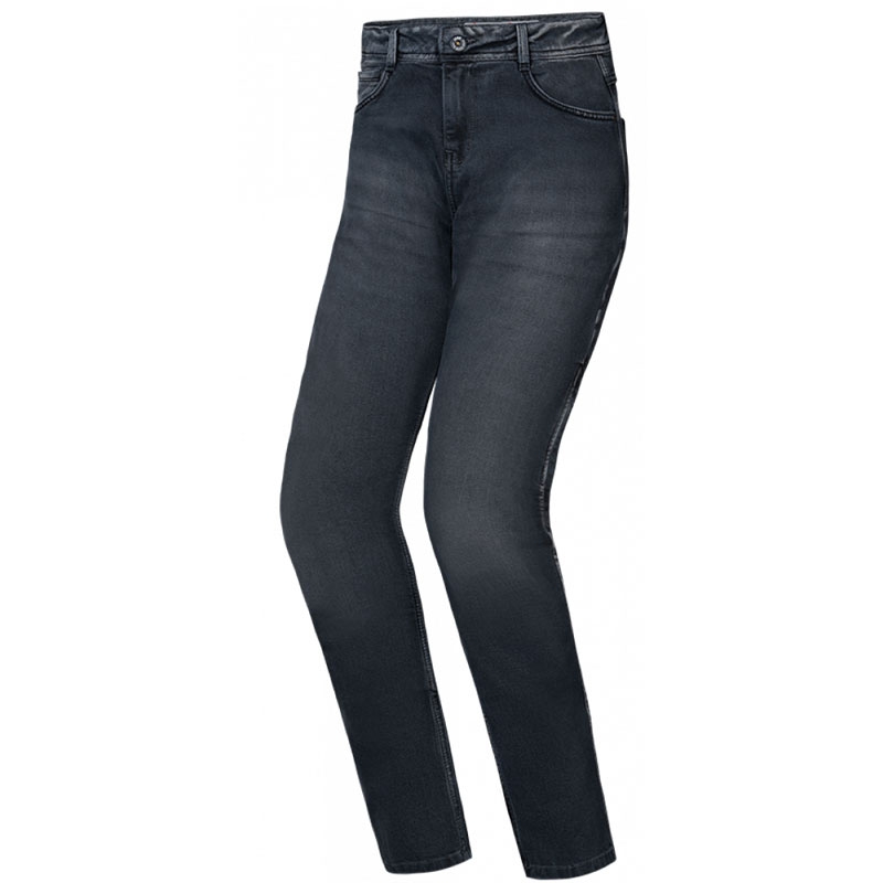 Γυναικείο τζιν μοτοσικλέτας IXON Dany washed black