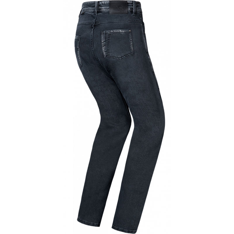 Γυναικείο τζιν μοτοσικλέτας IXON Dany washed black