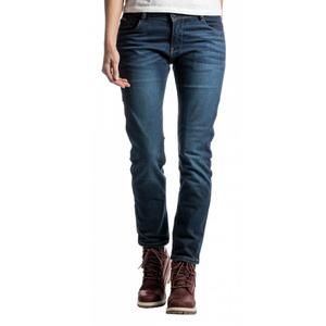 Γυναικείο τζιν μοτοσικλέτας IXON Billie washed blue