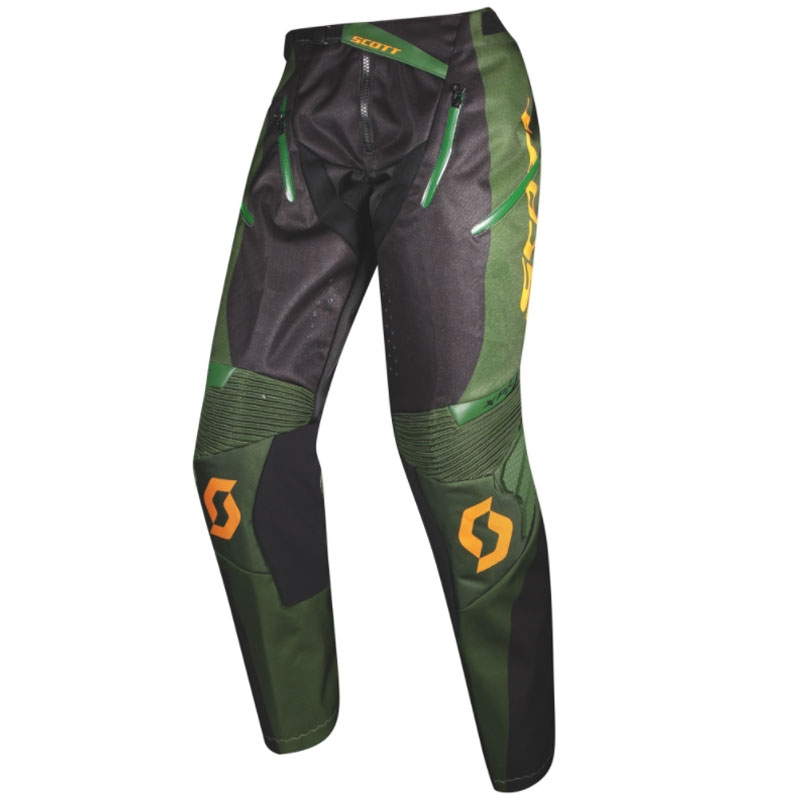 SCOTT X-PLORE Motocross παντελόνι μαύρο-πράσινο