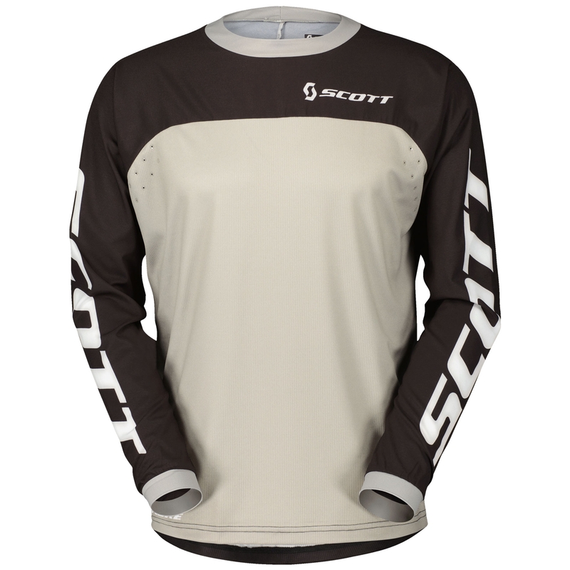 Motocross φανέλα SCOTT X-PLORE SWAP μαύρο-γκρι