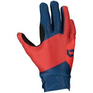 Παιδικά γάντια motocross SCOTT EVO TRACK μπλε-νέον κόκκινο
