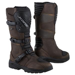Kore Adventure Long 3.0 μπότες μοτοσικλέτας καφέ