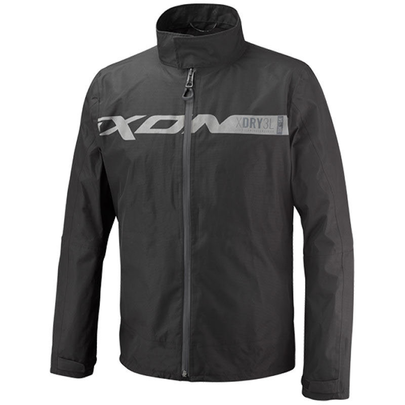 IXON M-Aquashield αδιάβροχο μπουφάν μαύρο
