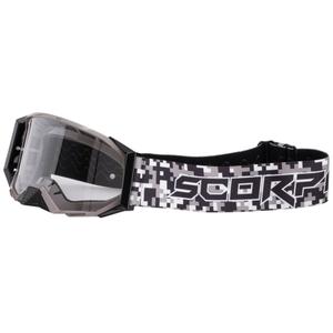 Γυαλιά Motocross Scorpion E24 camo με διαφανές plexi