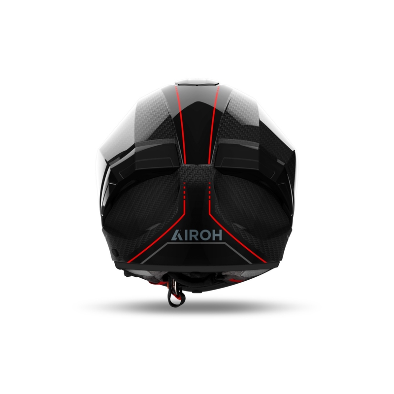 Ενσωματωμένο κράνος μοτοσικλέτας Airoh MATRYX Carbon γυαλιστερό μαύρο