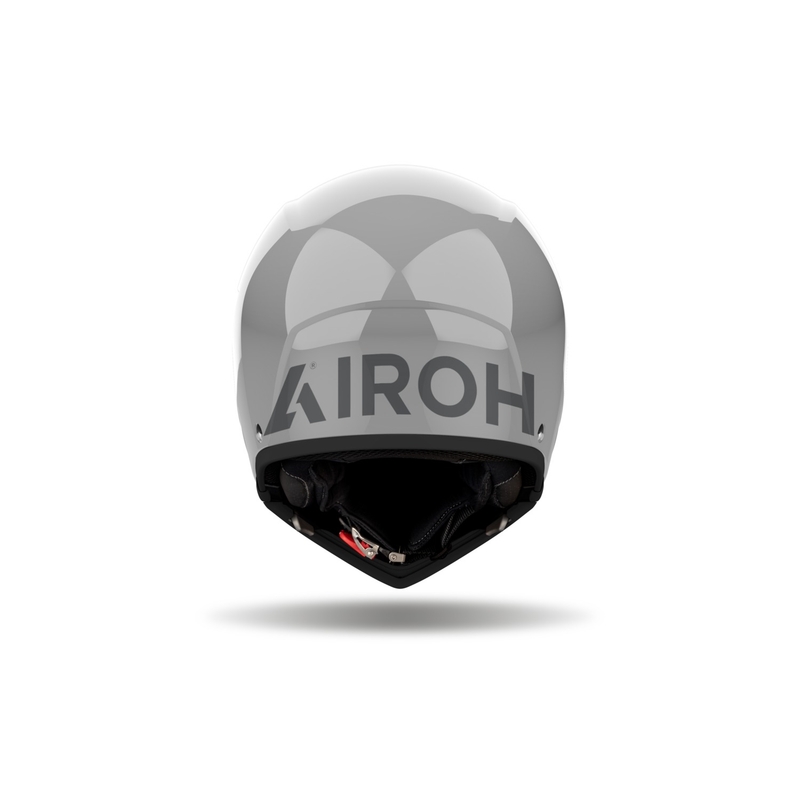Αρθρωτό κράνος μοτοσικλέτας Airoh J110 Χρώμα γυαλιστερό τσιμέντο γκρι