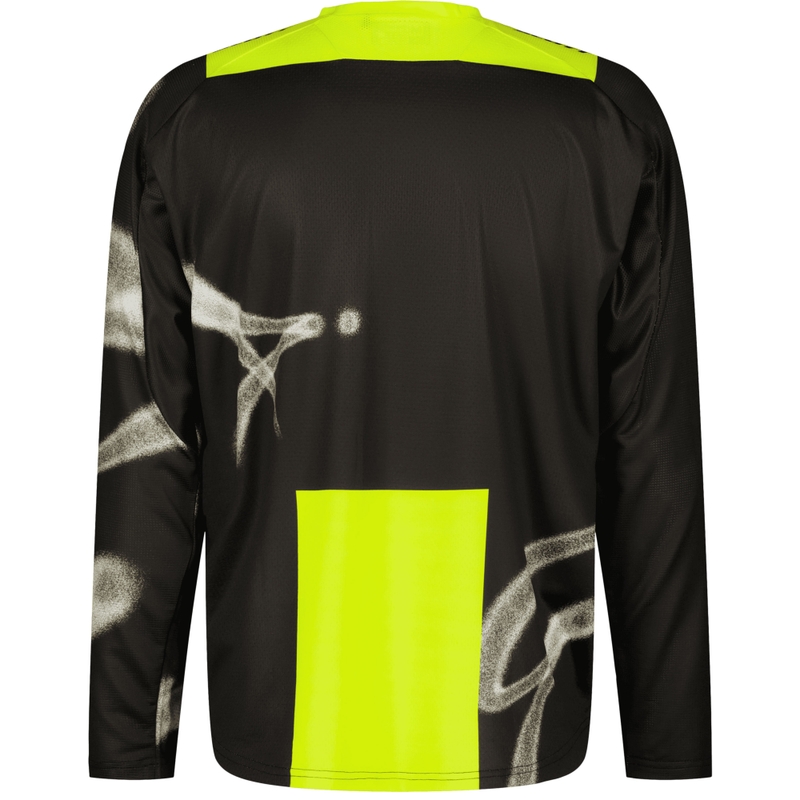 Φανέλα Motocross SCOTT EVO Dirt μαύρο-κίτρινο φλούο