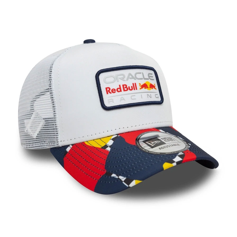 Oracle Red Bull Racing ρετρό καπέλο λευκό
