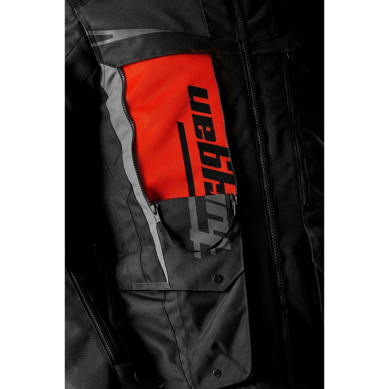 Μπουφάν μοτοσικλέτας Furygan Montroc Kevlar® Primaloft® 3IN1+ μαύρο