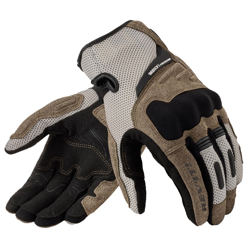 Γάντια μοτοσικλέτας Revit Cavern sand-black