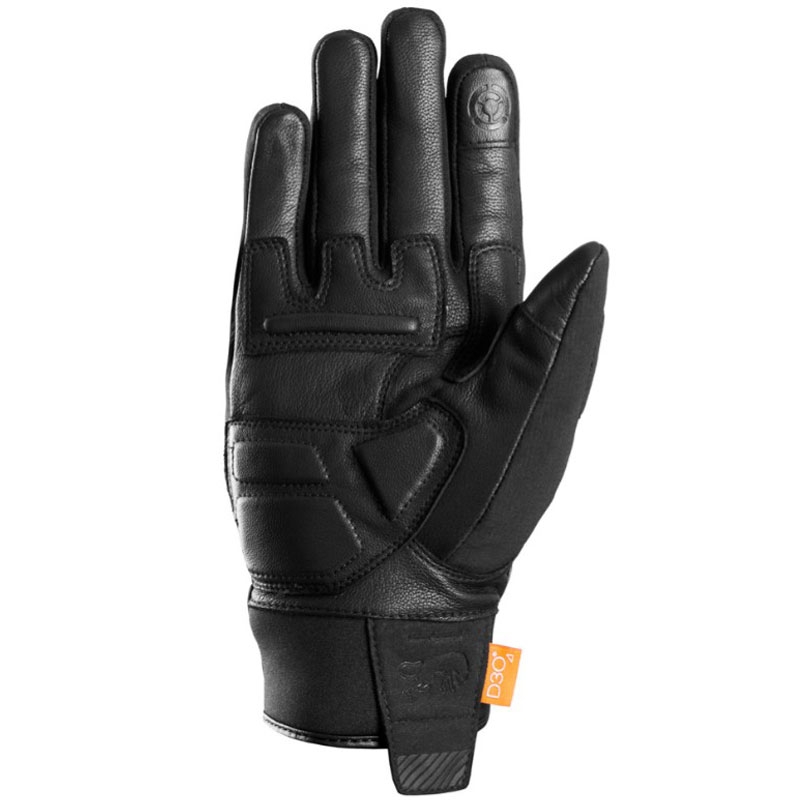 Furygan Jet All Season D3O® Evo Μαύρα γάντια μοτοσικλέτας