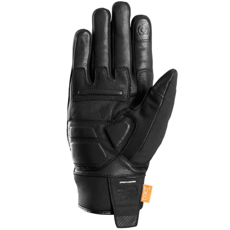 Furygan Jet All Season D3O® Evo Μαύρα και λευκά γάντια μοτοσικλέτας