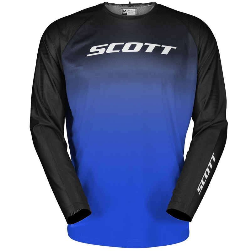Motocross φανέλα SCOTT EVO Swap μαύρο-μπλε προσφορά