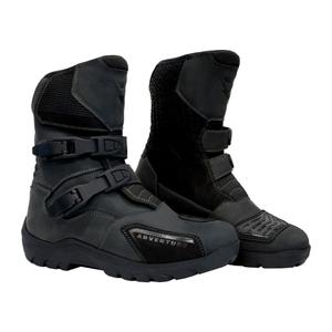 Μπότες μοτοσικλέτας Street Racer Adventure Low WP μαύρο - Grade II