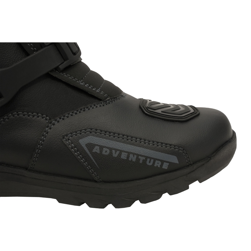 Μπότες μοτοσικλέτας Street Racer Adventure Low WP καφέ - Grade II - II. ποιότητα