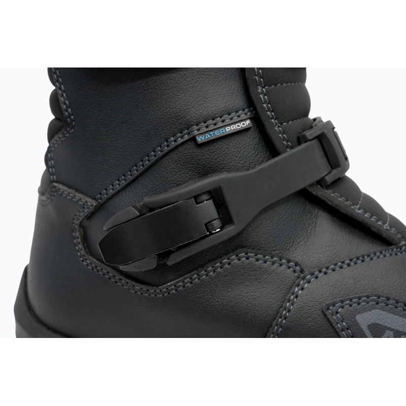Μπότες μοτοσικλέτας Street Racer Adventure Low WP καφέ - Grade II - II. ποιότητα