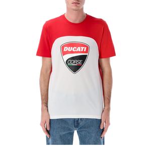 T-shirt Ducati Badge κόκκινο και λευκό