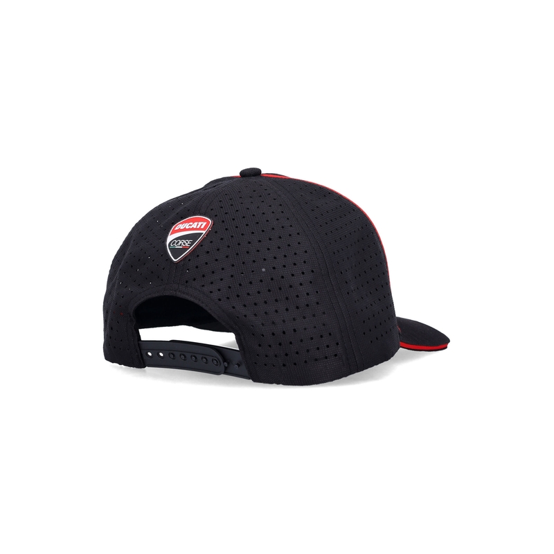 Ducati Laser Performance Midvisor Cap μαύρο και κόκκινο