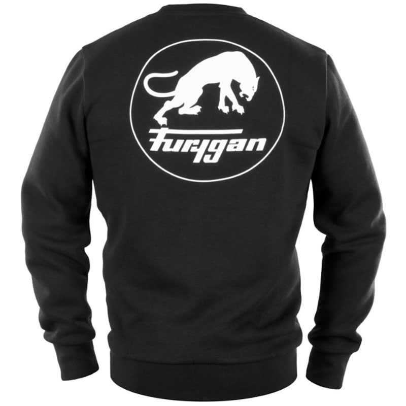 Φούτερ Furygan Corpo μαύρο και άσπρο