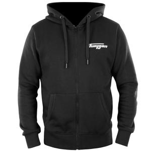 Φούτερ Furygan Corpo Zip μαύρο και λευκό