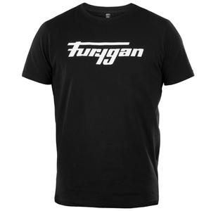 T-shirt Furygan Corpo TS Fury μαύρο και άσπρο