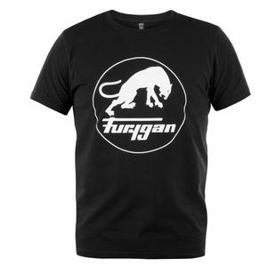 T-shirt Furygan Corpo TS Logo μαύρο και άσπρο