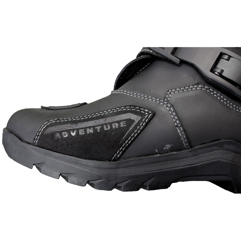 Μπότες μοτοσικλέτας Street Racer Adventure Low WP μαύρο - Grade II - II. ποιότητα
