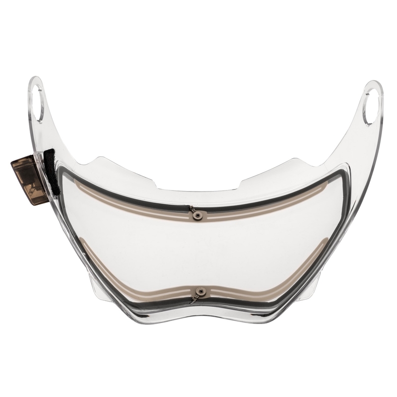 Ηλεκτρικά θερμαινόμενο κράνος plexi Cassida Tour clear