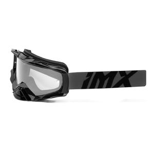 Γυαλιά motocross iMX Dust Graphic γκρι-μαύρο με διαφανές πλεξιγκράμ