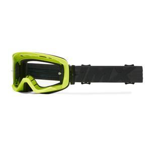 iMX Endurance Flip fluo κίτρινο-μαύρο γυαλιά μοτοσικλέτας με διαφανή plexi