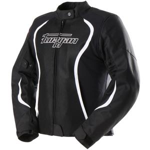 Γυναικείο Furygan Odessa Vented 3 σε 1 Μαύρο και Λευκό μπουφάν μοτοσικλέτας