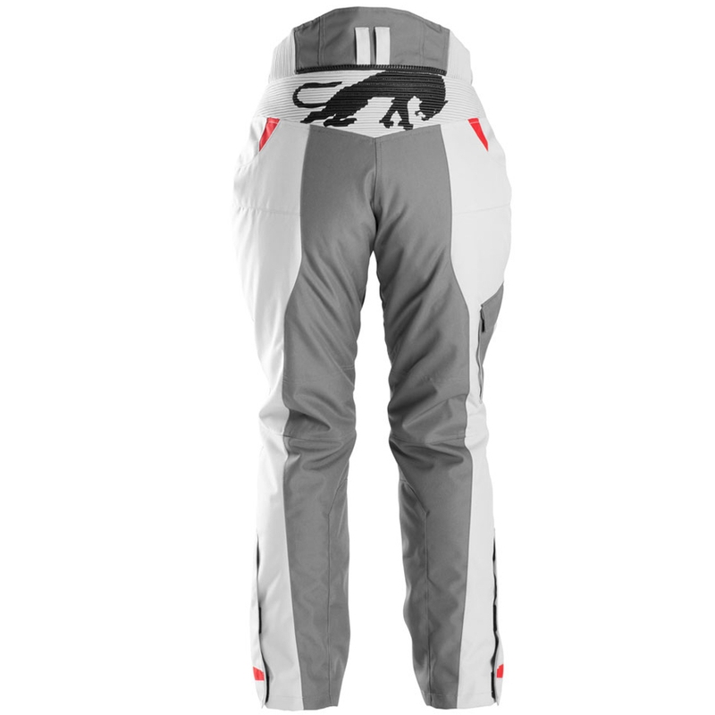 Furygan Killington Lady Γκρι Μπεζ Κόκκινο Παντελόνι Μοτοσικλέτας