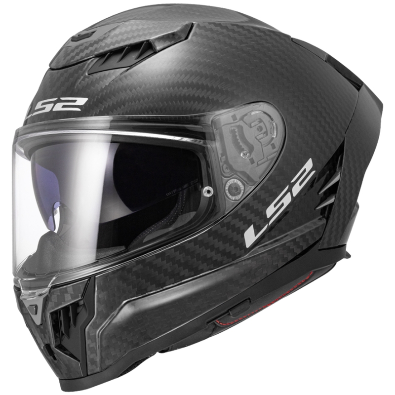LS2 FF807 Dragon Carbon Integral κράνος μοτοσικλέτας μαύρο ματ