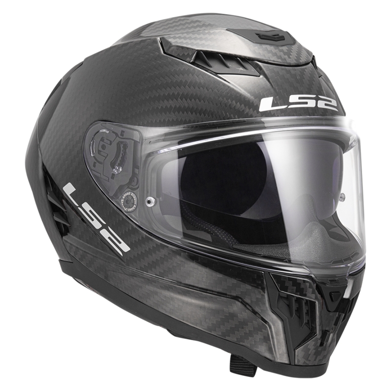 LS2 FF807 Dragon Carbon Integral κράνος μοτοσικλέτας μαύρο ματ