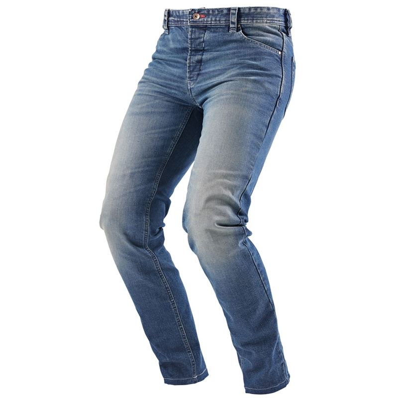 Τζιν μοτοσικλέτας Furygan D12 X Kevlar® Straight, πλυμένο ανοιχτό μπλε