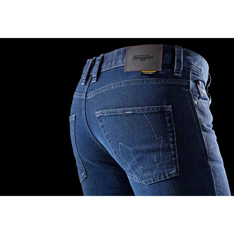 Τζιν μοτοσικλέτας Furygan K12 X Kevlar® Straight μπλε