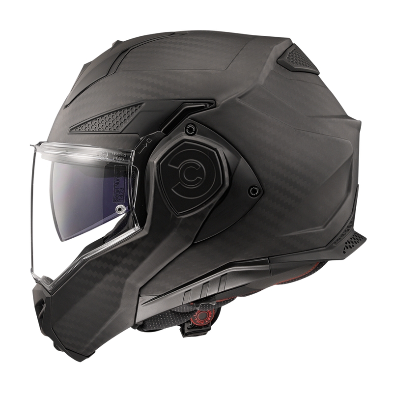 LS2 FF901 FF901 Advant X Solid Carbon Μοτοσικλέτα Flip Κράνος Ματ Μαύρο