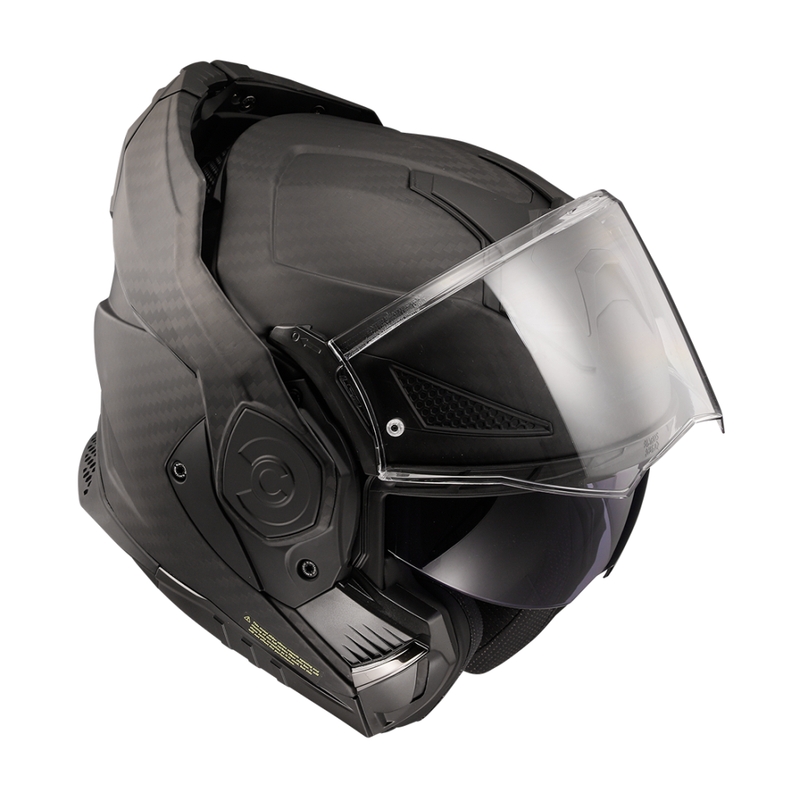 LS2 FF901 FF901 Advant X Solid Carbon Μοτοσικλέτα Flip Κράνος Ματ Μαύρο