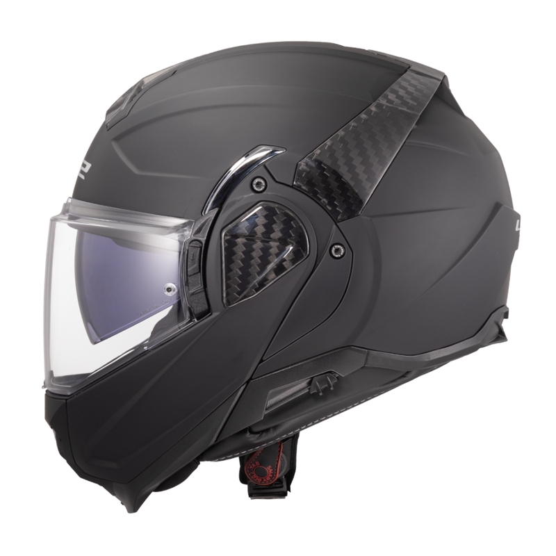 LS2 FF910 Advant II Solid Matte Black Πτυσσόμενο κράνος μοτοσικλέτας