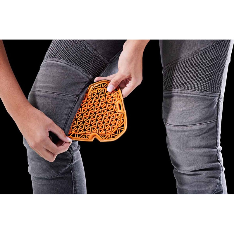 Γυναικείο Furygan Purdey Evo Slim Γκρι Τζιν μοτοσικλέτας