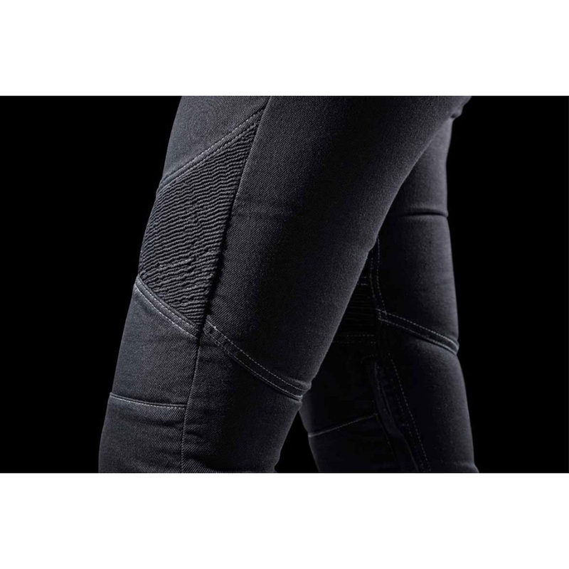 Γυναικείο Furygan Purdey Evo Slim μαύρο τζιν μοτοσικλέτας