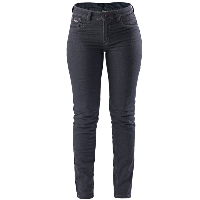 Γυναικείο τζιν μοτοσικλέτας Furygan Nikita X Kevlar® Mom Fit, σκούρο γκρι