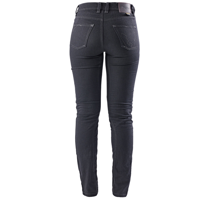 Γυναικείο τζιν μοτοσικλέτας Furygan Nikita X Kevlar® Mom Fit, σκούρο γκρι