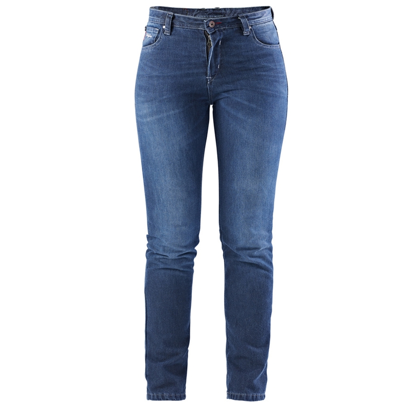 Γυναικείο Furygan Kate X Kevlar® Ίσιο μπλε τζιν μοτοσικλέτας