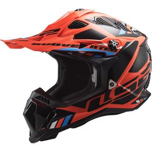 Κράνος Motocross LS2 MX700 Subverter Stomp πορτοκαλί-μαύρο