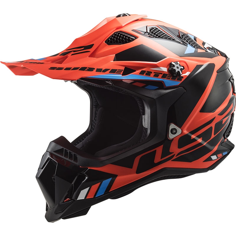 Κράνος Motocross LS2 MX700 Subverter Stomp πορτοκαλί-μαύρο