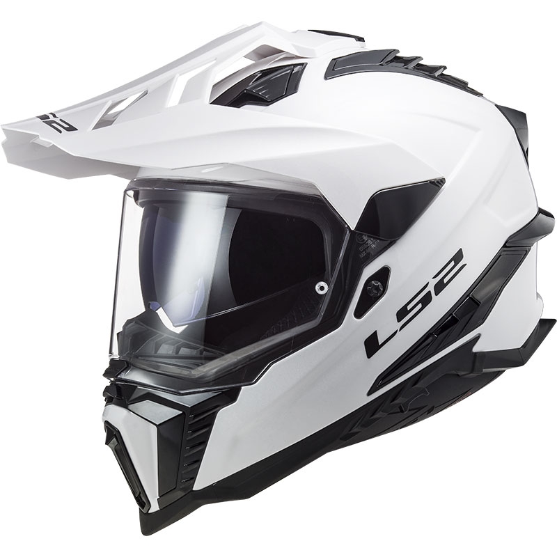Κράνος μοτοσικλέτας Enduro LS2 MX701 Explorer, λευκό