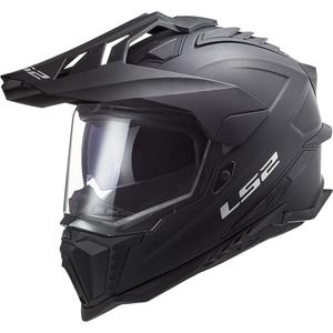 Κράνος μοτοσικλέτας Enduro LS2 MX701 C Explorer Στερεό ματ μαύρο